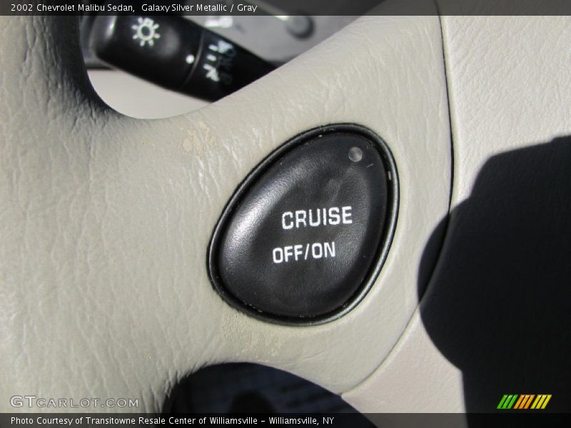 Galaxy Silver Metallic / Gray 2002 Chevrolet Malibu Sedan