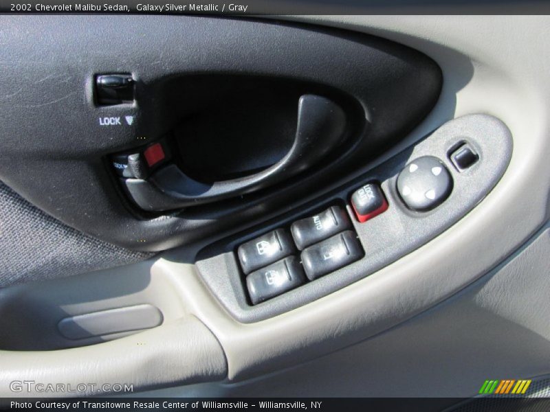 Galaxy Silver Metallic / Gray 2002 Chevrolet Malibu Sedan