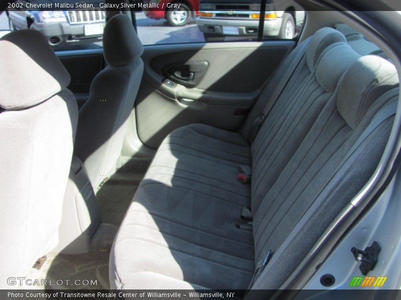 Galaxy Silver Metallic / Gray 2002 Chevrolet Malibu Sedan