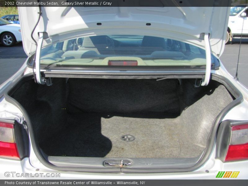 Galaxy Silver Metallic / Gray 2002 Chevrolet Malibu Sedan