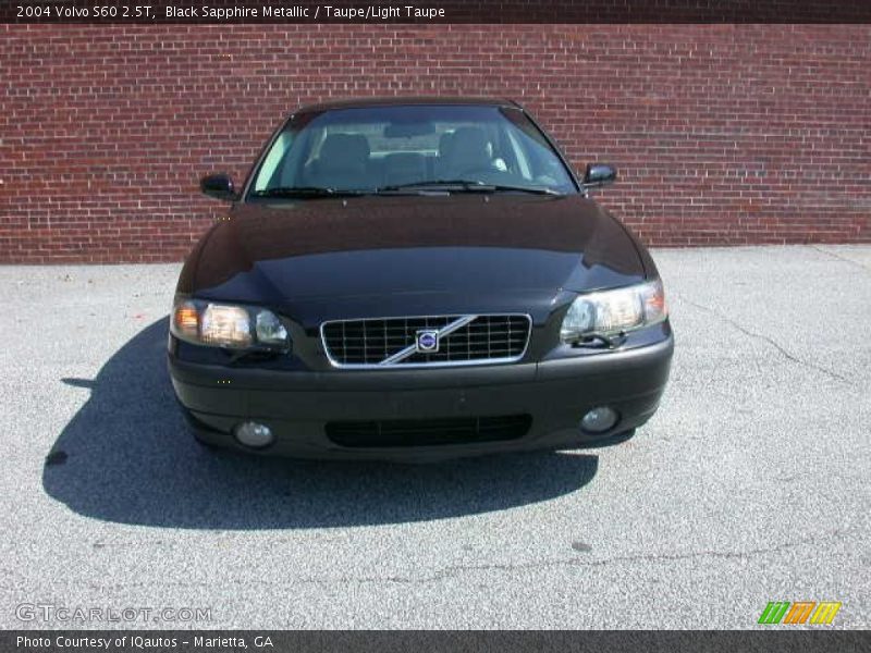 Black Sapphire Metallic / Taupe/Light Taupe 2004 Volvo S60 2.5T
