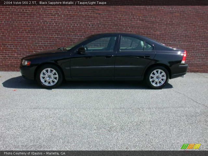 Black Sapphire Metallic / Taupe/Light Taupe 2004 Volvo S60 2.5T