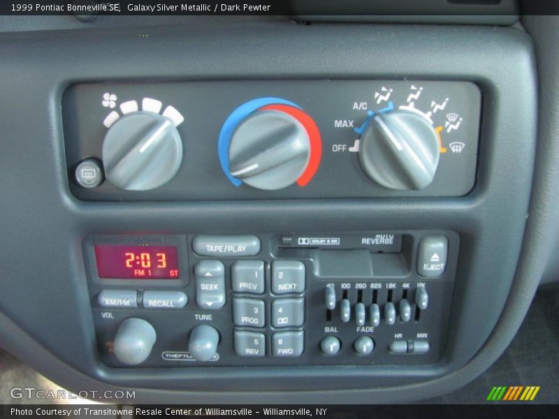 Audio System of 1999 Bonneville SE