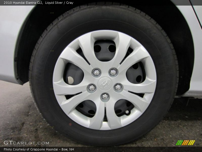 Liquid Silver / Gray 2010 Hyundai Elantra GLS