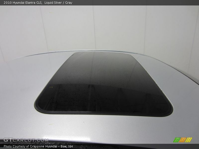 Liquid Silver / Gray 2010 Hyundai Elantra GLS