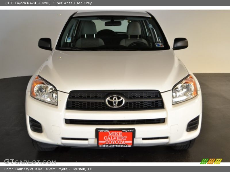 Super White / Ash Gray 2010 Toyota RAV4 I4 4WD