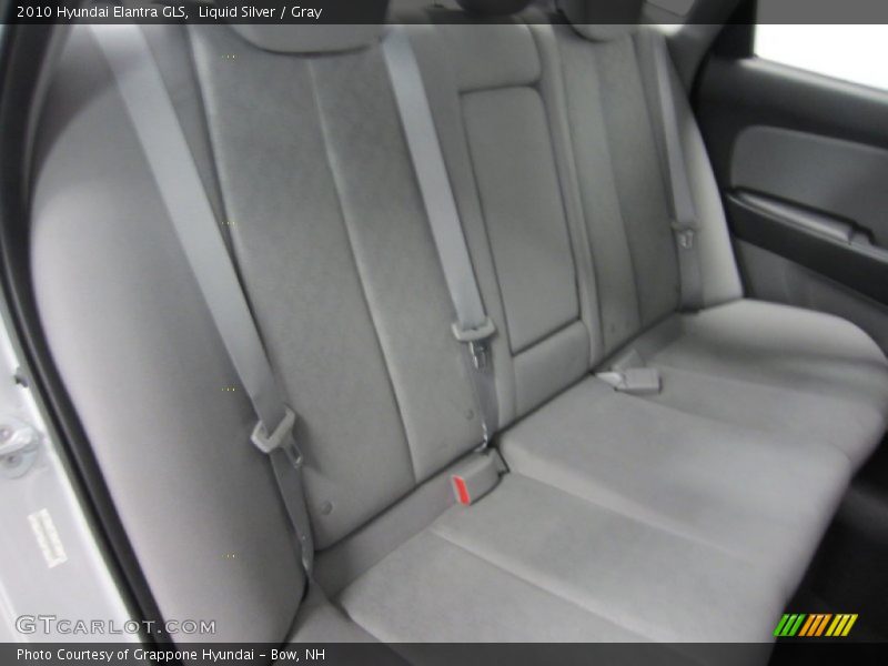 Liquid Silver / Gray 2010 Hyundai Elantra GLS