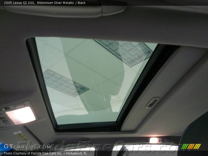 Millennium Silver Metallic / Black 2005 Lexus GS 300