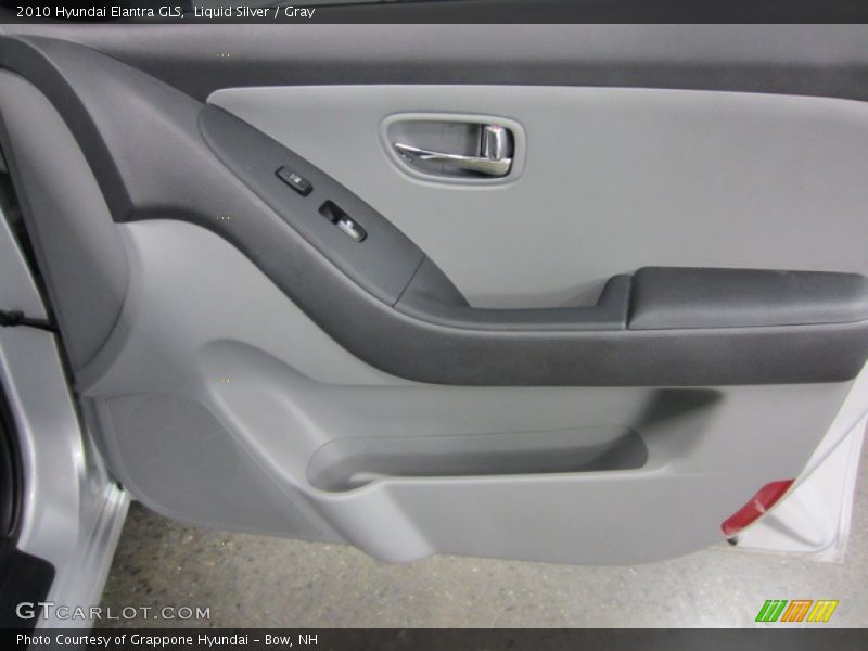 Liquid Silver / Gray 2010 Hyundai Elantra GLS