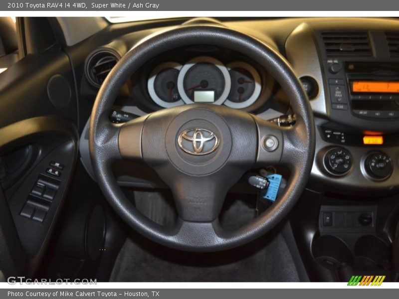 Super White / Ash Gray 2010 Toyota RAV4 I4 4WD