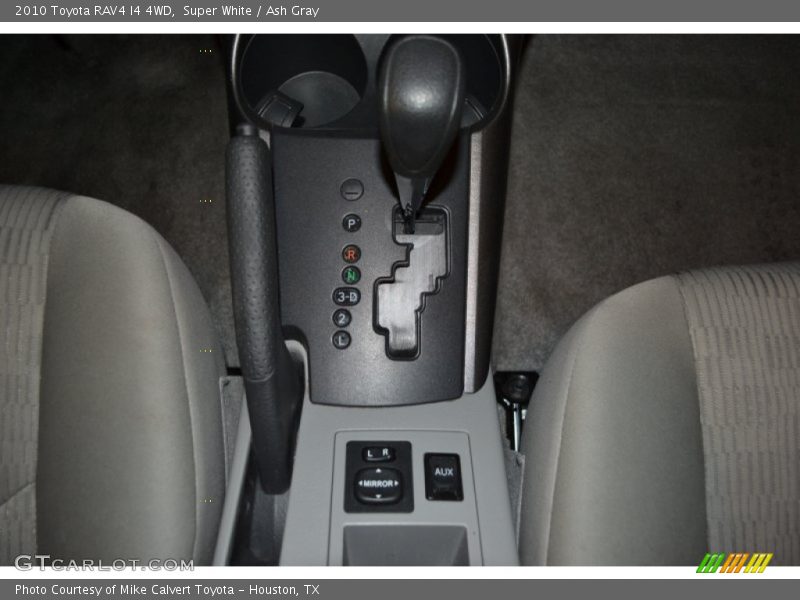 Super White / Ash Gray 2010 Toyota RAV4 I4 4WD