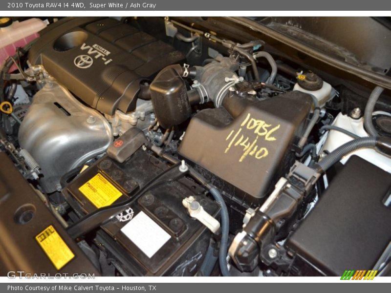 Super White / Ash Gray 2010 Toyota RAV4 I4 4WD