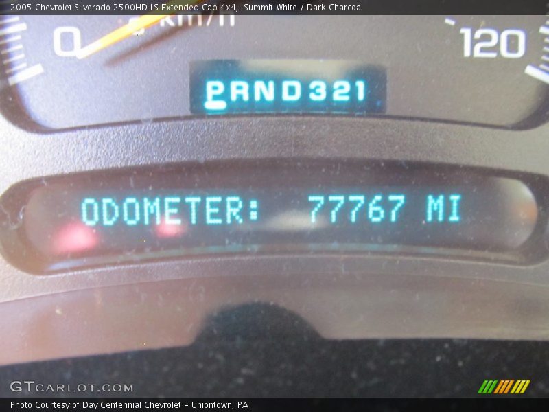 Summit White / Dark Charcoal 2005 Chevrolet Silverado 2500HD LS Extended Cab 4x4