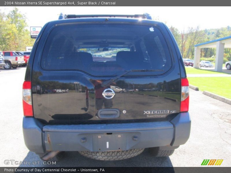 Super Black / Charcoal 2004 Nissan Xterra SE Supercharged 4x4