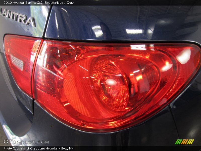 Regatta Blue / Gray 2010 Hyundai Elantra GLS