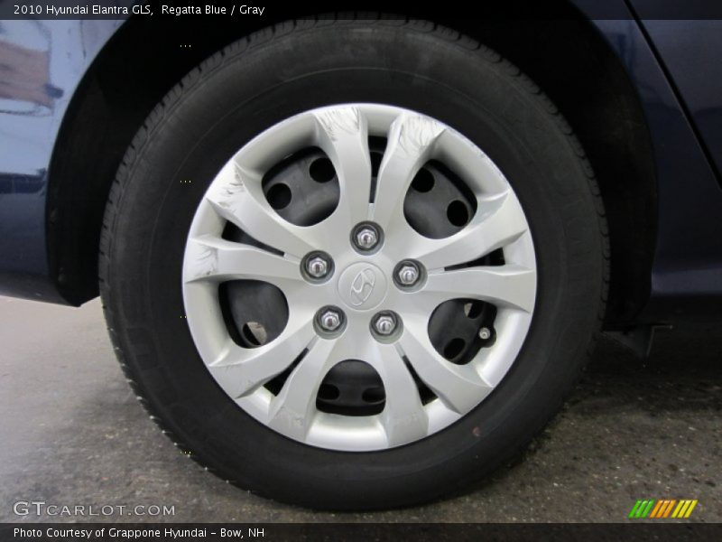 Regatta Blue / Gray 2010 Hyundai Elantra GLS