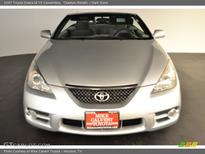 Titanium Metallic / Dark Stone 2007 Toyota Solara SE V6 Convertible