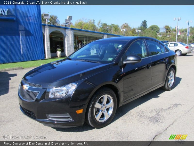 Black Granite Metallic / Jet Black 2011 Chevrolet Cruze LT