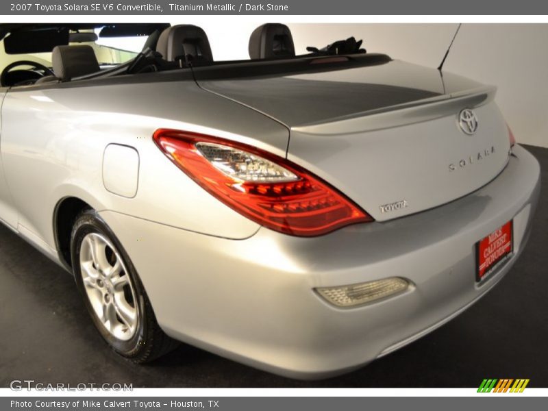 Titanium Metallic / Dark Stone 2007 Toyota Solara SE V6 Convertible