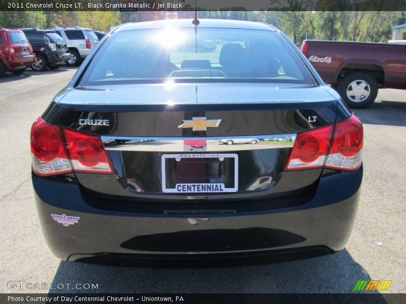 Black Granite Metallic / Jet Black 2011 Chevrolet Cruze LT