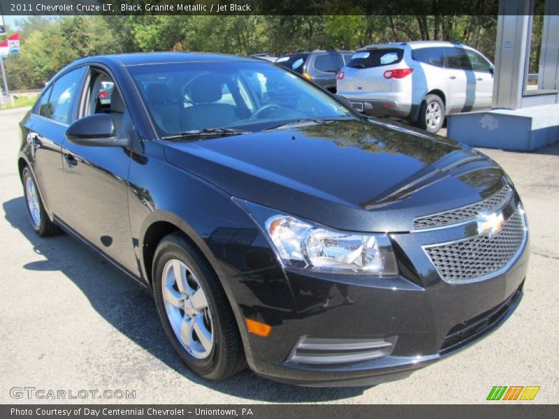 Black Granite Metallic / Jet Black 2011 Chevrolet Cruze LT