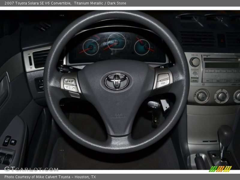 Titanium Metallic / Dark Stone 2007 Toyota Solara SE V6 Convertible