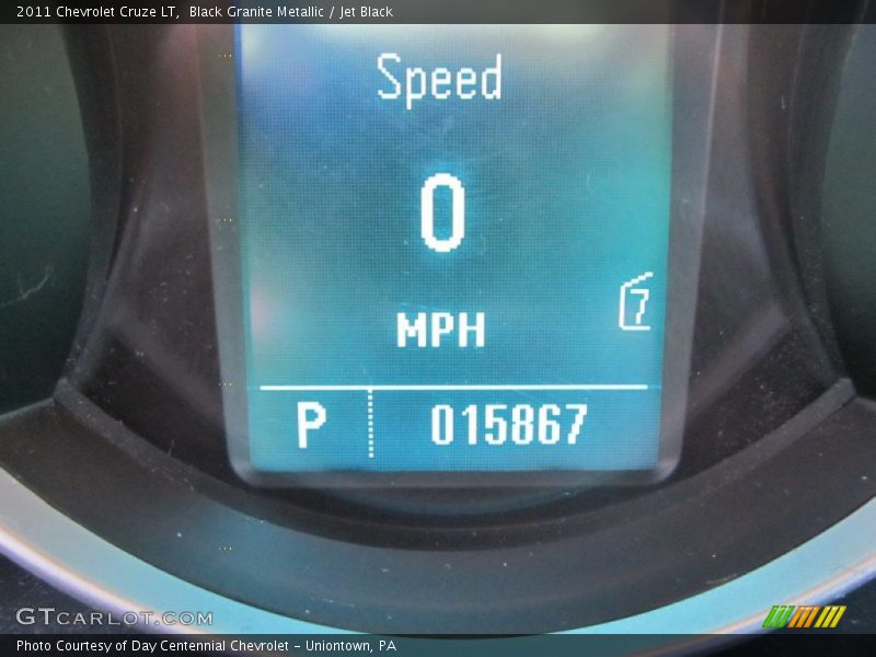 Black Granite Metallic / Jet Black 2011 Chevrolet Cruze LT