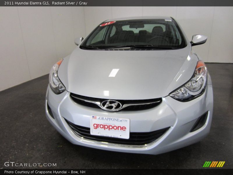 Radiant Silver / Gray 2011 Hyundai Elantra GLS