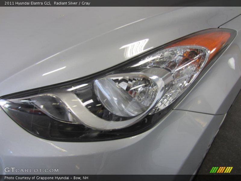 Radiant Silver / Gray 2011 Hyundai Elantra GLS