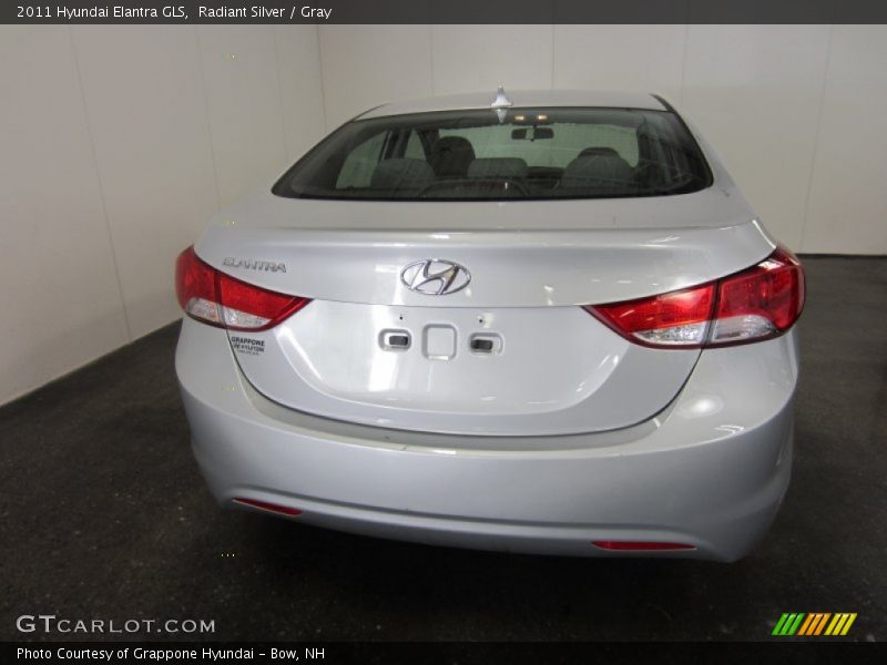 Radiant Silver / Gray 2011 Hyundai Elantra GLS