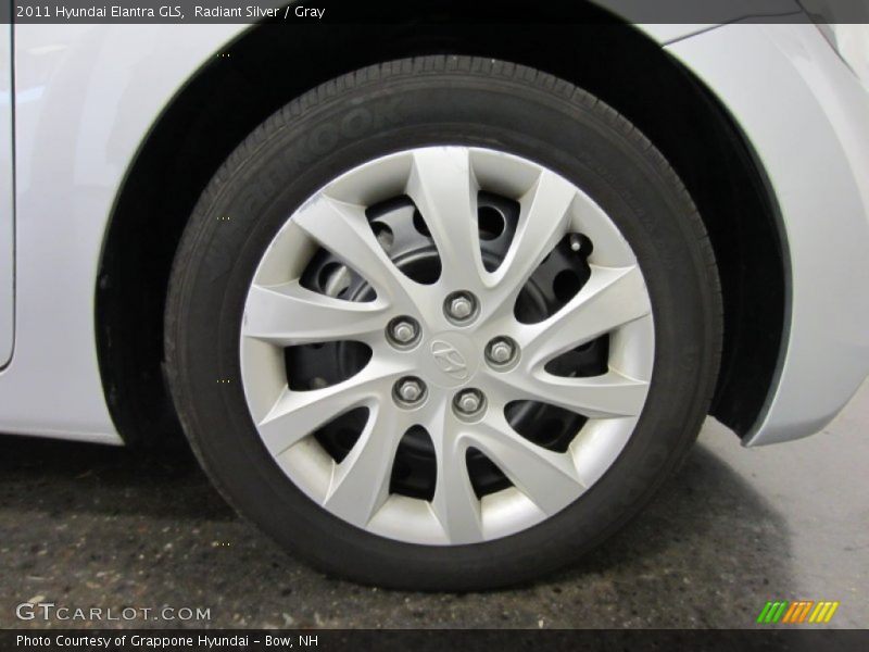 Radiant Silver / Gray 2011 Hyundai Elantra GLS