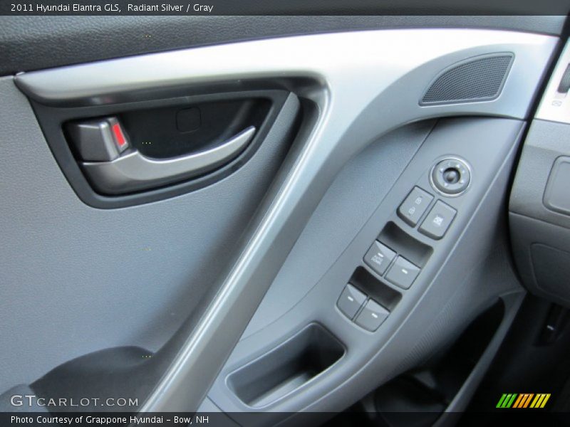 Radiant Silver / Gray 2011 Hyundai Elantra GLS