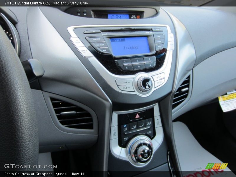 Dashboard of 2011 Elantra GLS