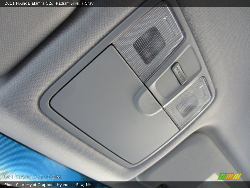 Radiant Silver / Gray 2011 Hyundai Elantra GLS