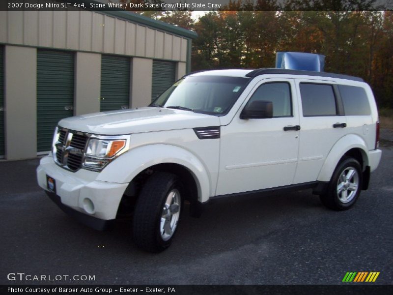 Stone White / Dark Slate Gray/Light Slate Gray 2007 Dodge Nitro SLT 4x4