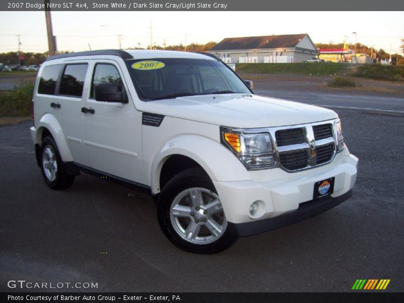 Stone White / Dark Slate Gray/Light Slate Gray 2007 Dodge Nitro SLT 4x4