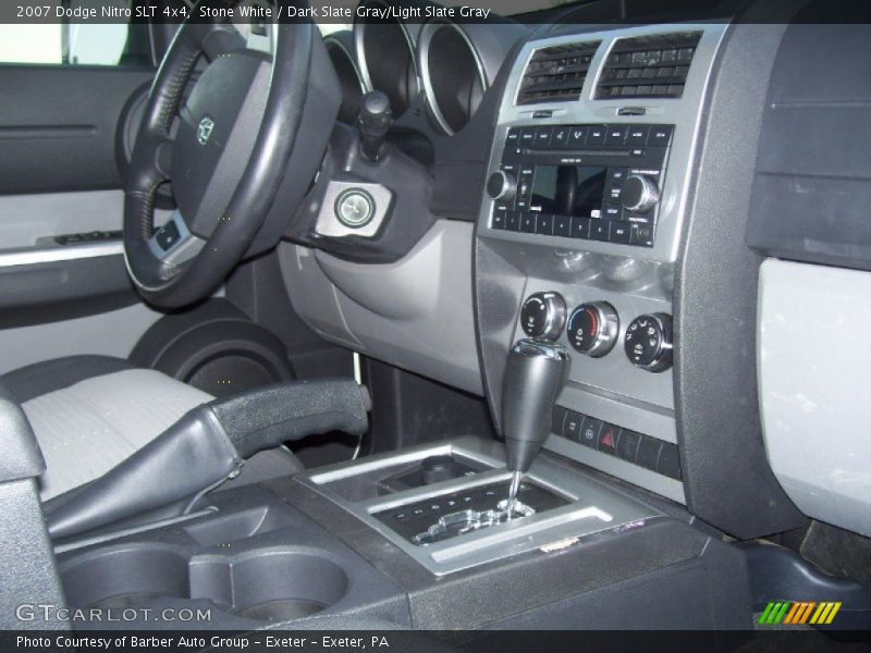 Stone White / Dark Slate Gray/Light Slate Gray 2007 Dodge Nitro SLT 4x4