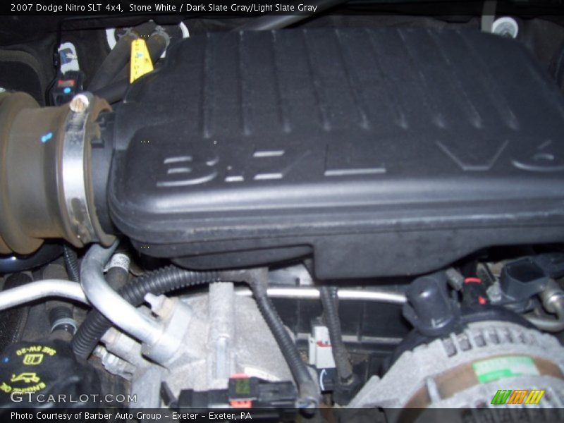 Stone White / Dark Slate Gray/Light Slate Gray 2007 Dodge Nitro SLT 4x4