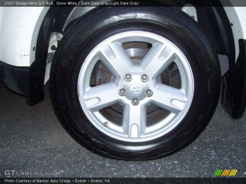 Stone White / Dark Slate Gray/Light Slate Gray 2007 Dodge Nitro SLT 4x4