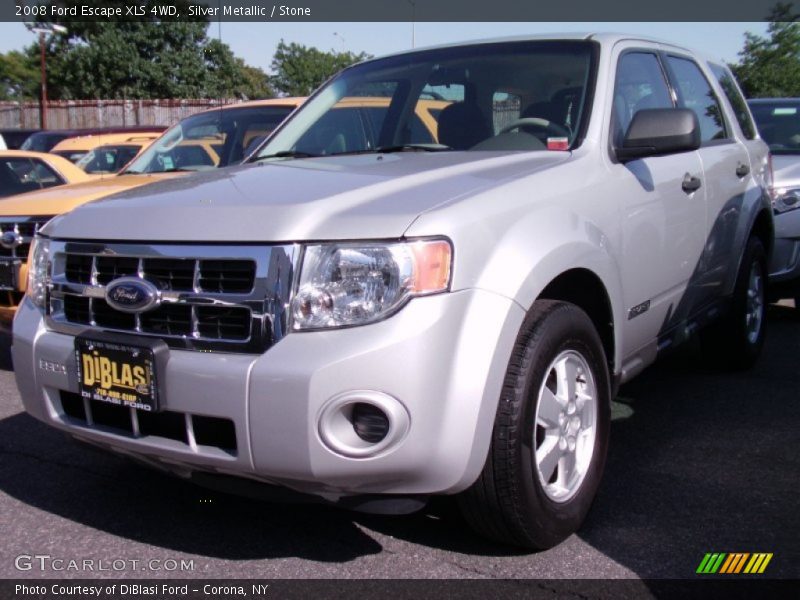 Silver Metallic / Stone 2008 Ford Escape XLS 4WD