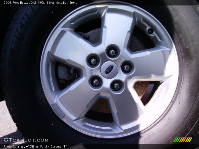 Silver Metallic / Stone 2008 Ford Escape XLS 4WD