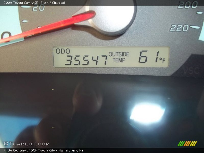 Black / Charcoal 2009 Toyota Camry SE