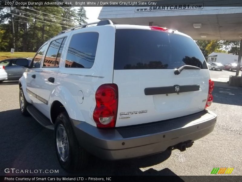 Bright White / Dark Slate Gray/Light Slate Gray 2007 Dodge Durango Adventurer 4x4