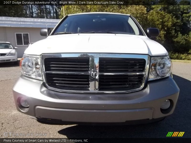 Bright White / Dark Slate Gray/Light Slate Gray 2007 Dodge Durango Adventurer 4x4