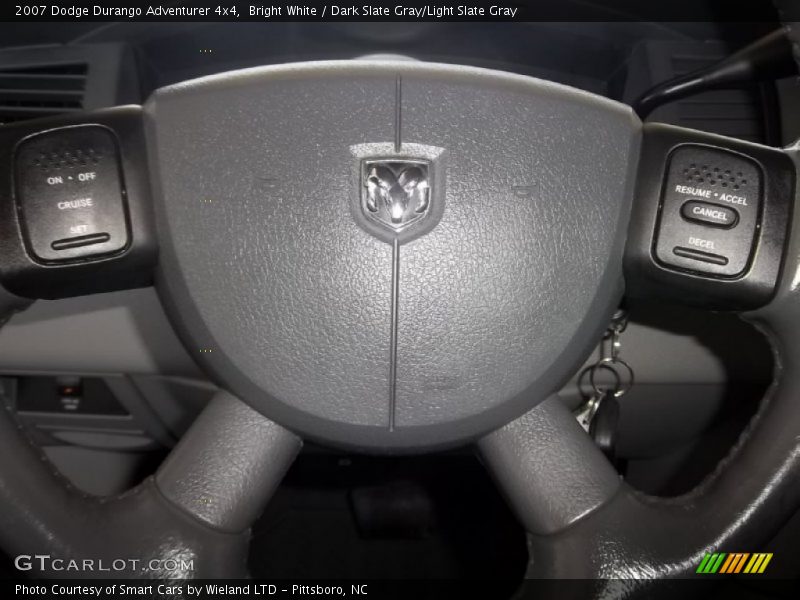 Bright White / Dark Slate Gray/Light Slate Gray 2007 Dodge Durango Adventurer 4x4
