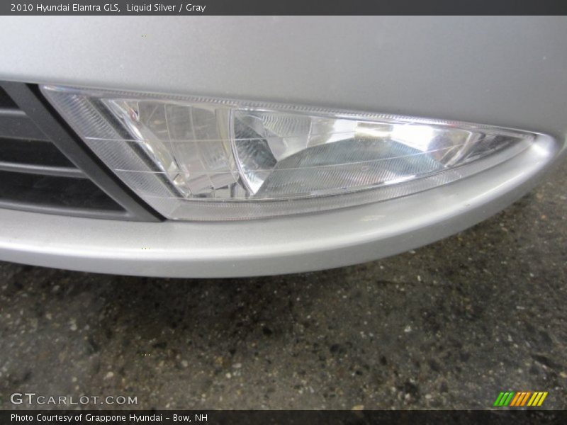 Liquid Silver / Gray 2010 Hyundai Elantra GLS