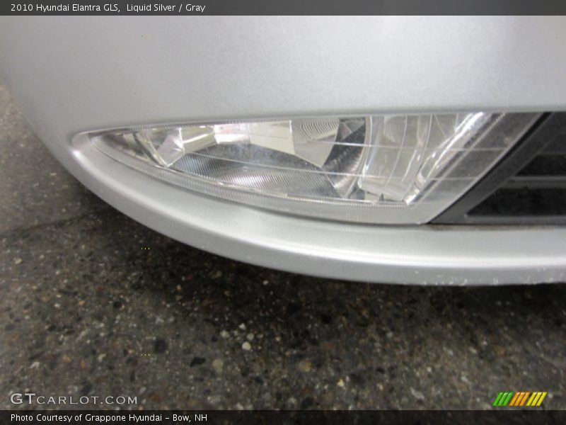 Liquid Silver / Gray 2010 Hyundai Elantra GLS