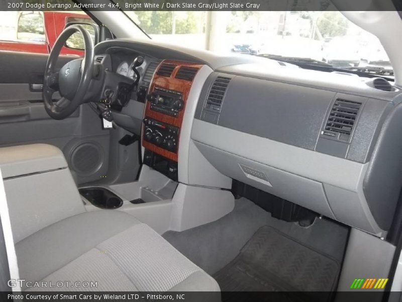 Bright White / Dark Slate Gray/Light Slate Gray 2007 Dodge Durango Adventurer 4x4