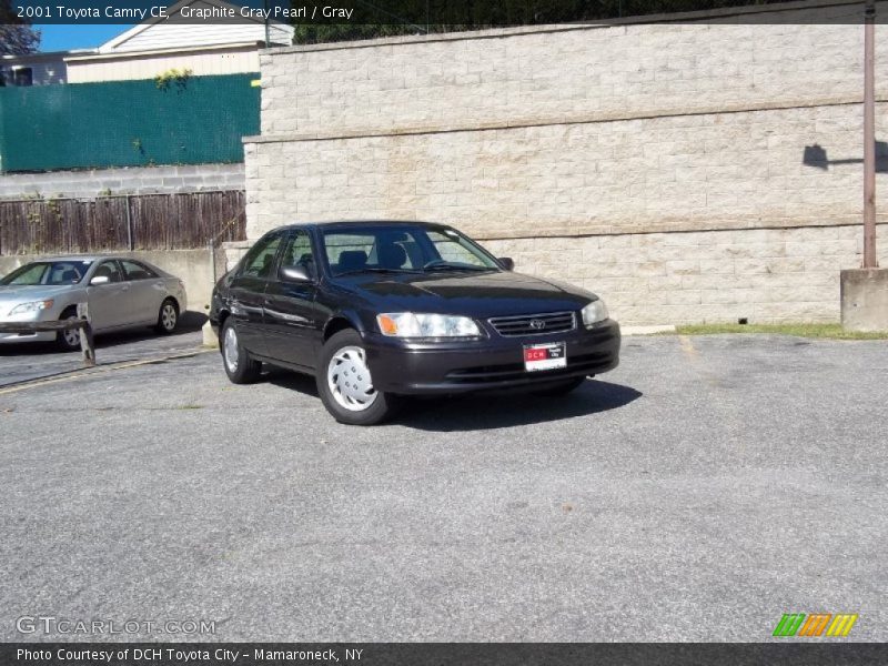 Graphite Gray Pearl / Gray 2001 Toyota Camry CE