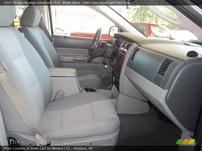 Bright White / Dark Slate Gray/Light Slate Gray 2007 Dodge Durango Adventurer 4x4